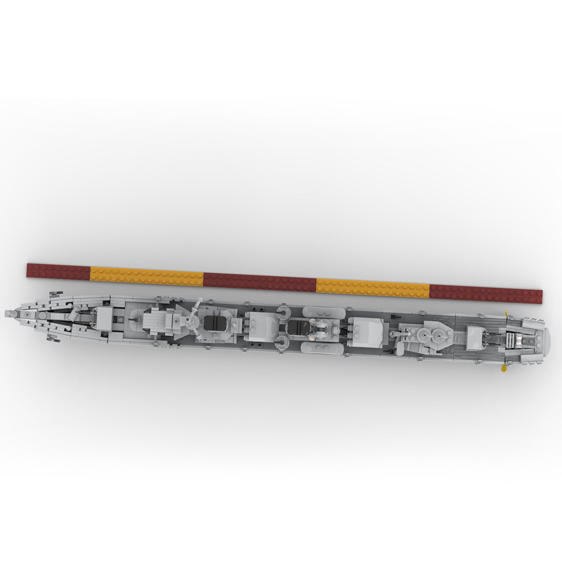 MOC-253356 1:200 Scale IJN Yukikaze-class Destroyer Building Blocks