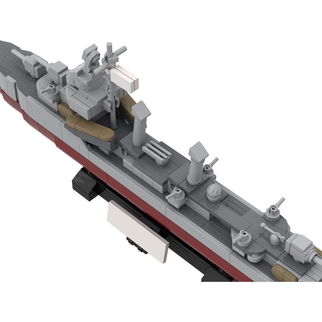 DD - 459 Destroyer Military Building Blocks - LesDiy - Building Blocks