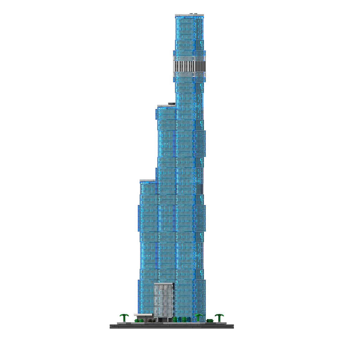 MOC-256851 1/800 Scale The St. Regis Chicago Building Blocks