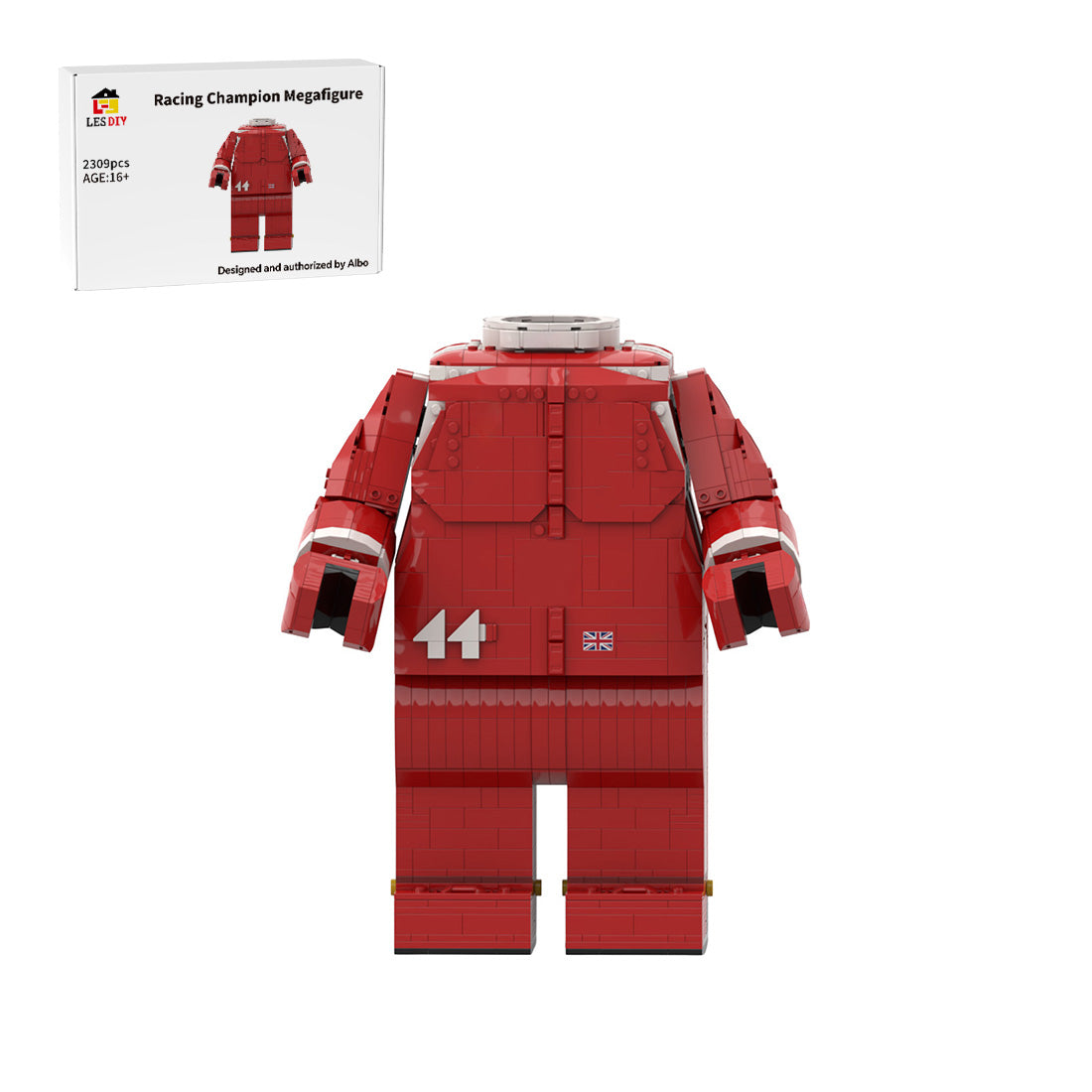 MOC-271647 Lewis Hamilton Megafigure Building Blocks