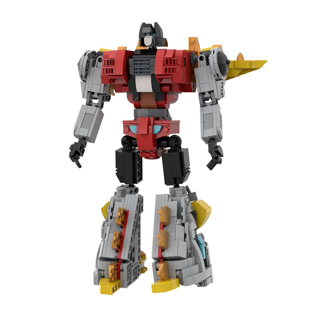 Dinobot Snarl Transforming Stegosaurus Mecha Building Blocks-LesDiy-Building Blocks-