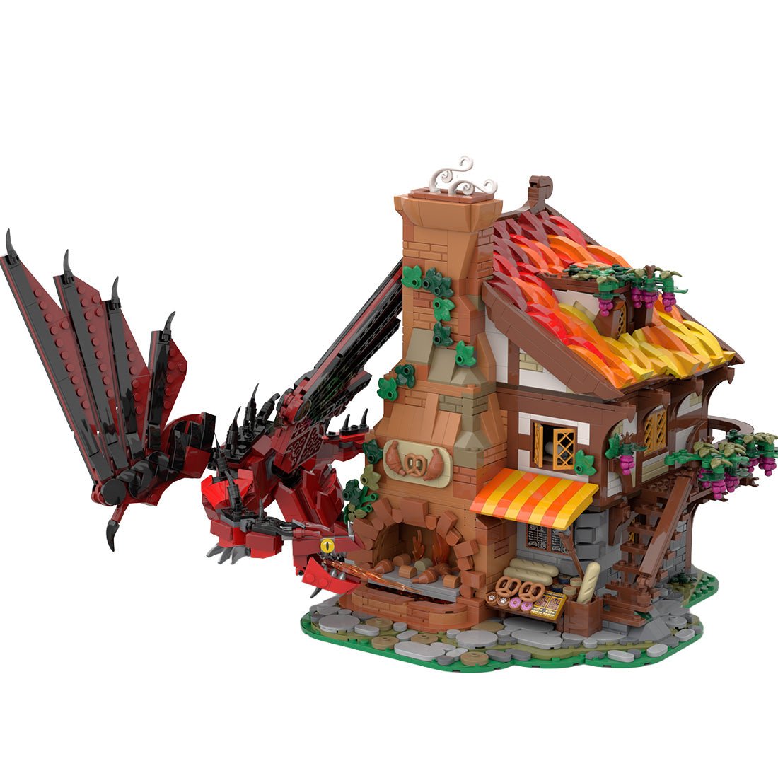 Dragon's Breath Bakery Fantasy Building Blocks-LesDiy-Building Blocks-