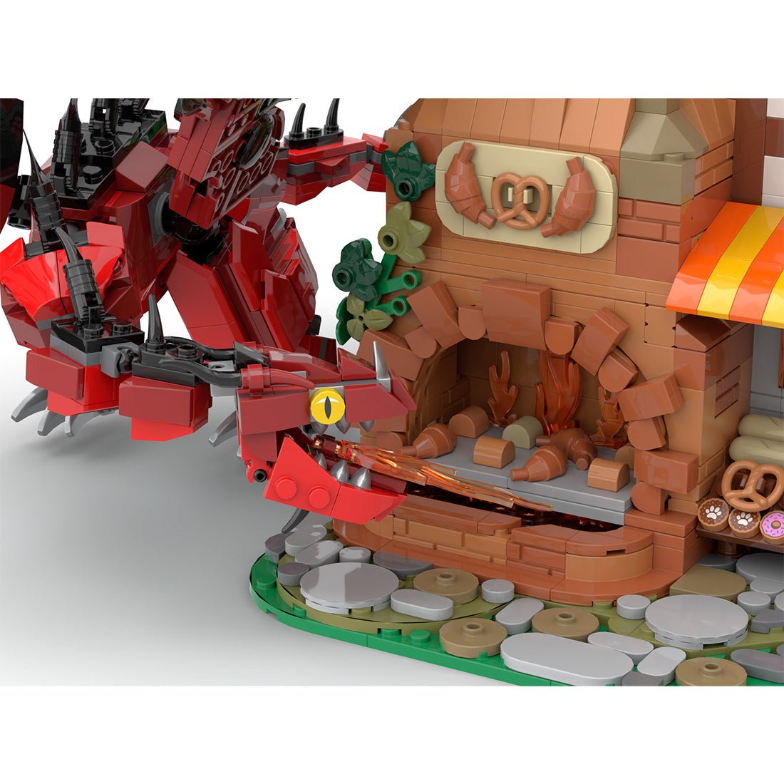 Dragon's Breath Bakery Fantasy Building Blocks-LesDiy-Building Blocks-