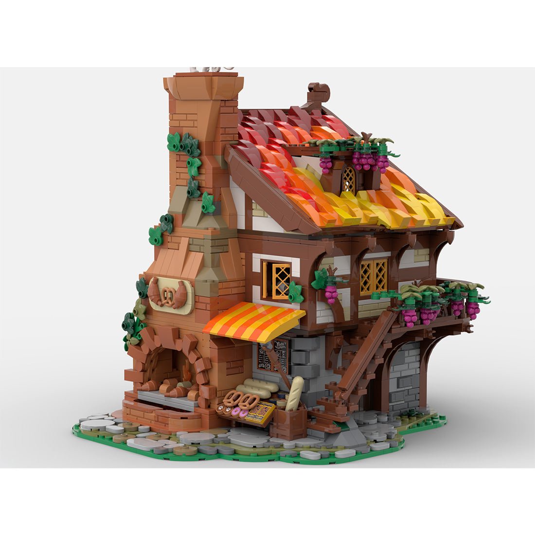 Dragon's Breath Bakery Fantasy Building Blocks-LesDiy-Building Blocks-
