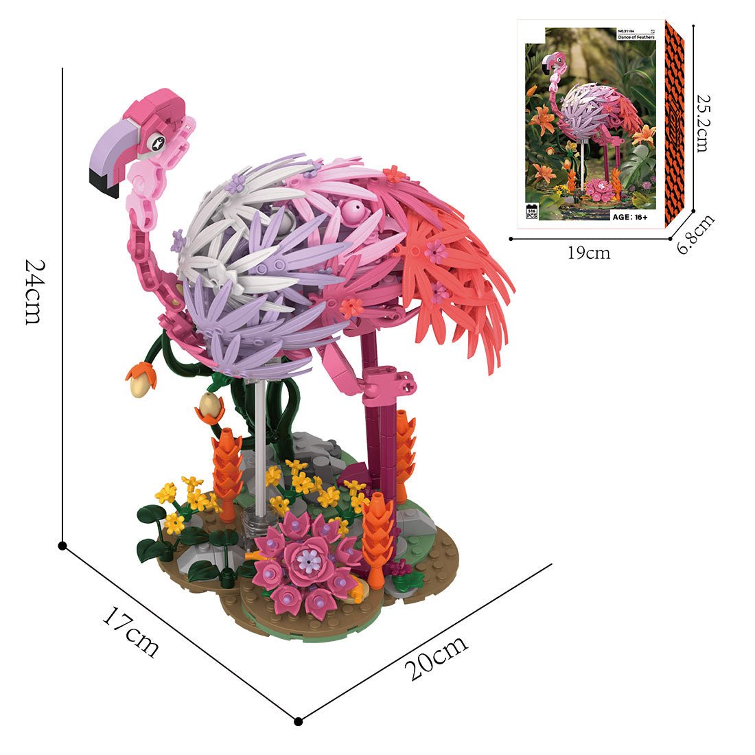 Dreamy Wading Creature Building Blocks - LesDiy - Building Blocks