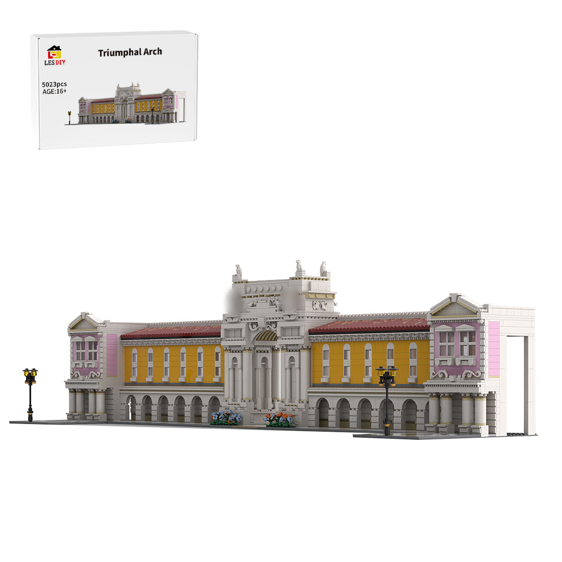 MOC-255860 Lisbon-Inspired Victory Gate Building Blocks