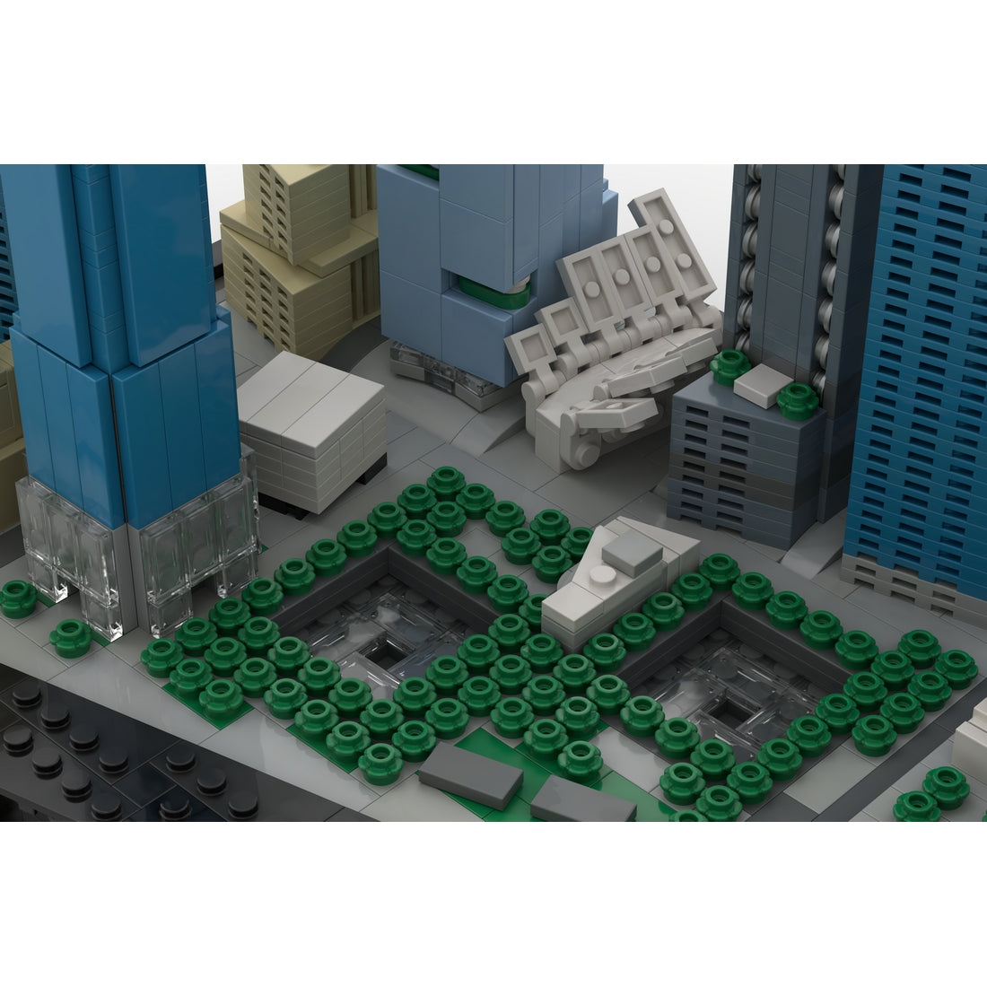 MOC-264892 New World Trade Center 2026 Version Building Blocks