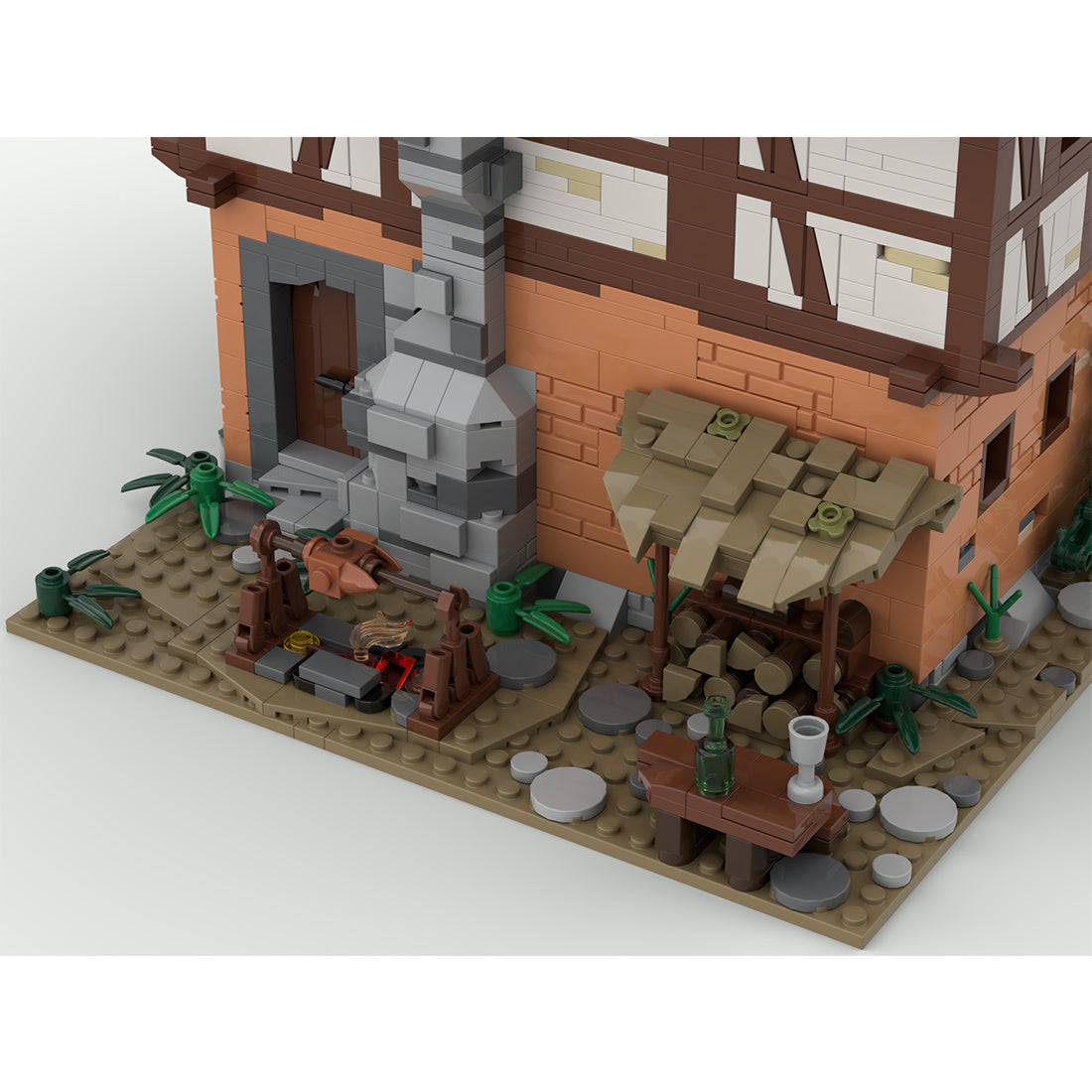 Medieval Taylorsgreen Village Tavern Inn Assembly Toy Building Blocks