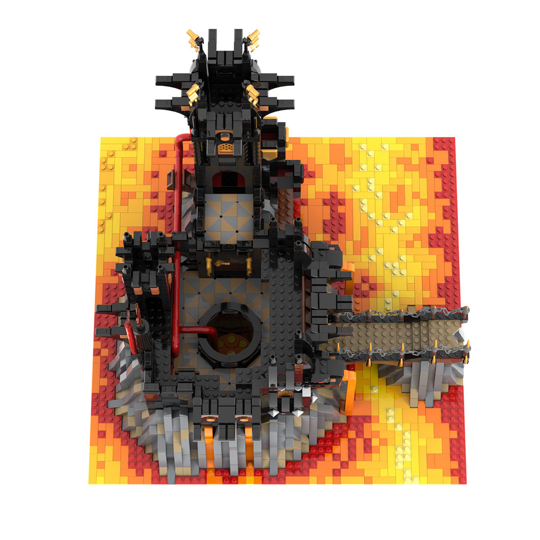 MOC-233488 Black Dragon's Fortress Building Blocks