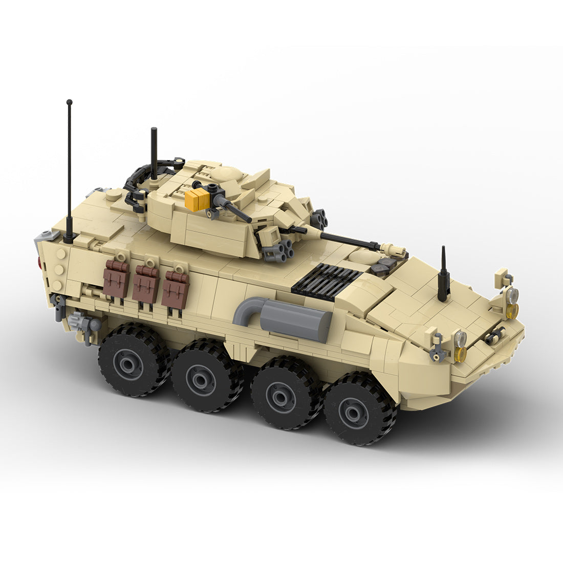 MOC-259577 8x8 Light Armoured Vehicle - 1:35 Scale Building Blocks