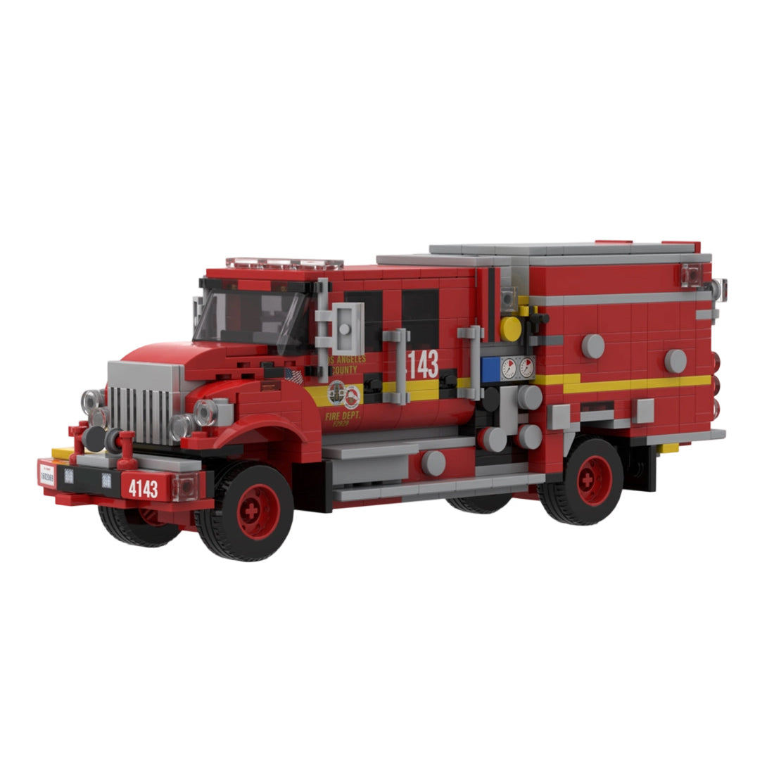 MOC-244154 2019 BME Intl. Type 3 Brush Engine Los Angeles County FD Building Blocks