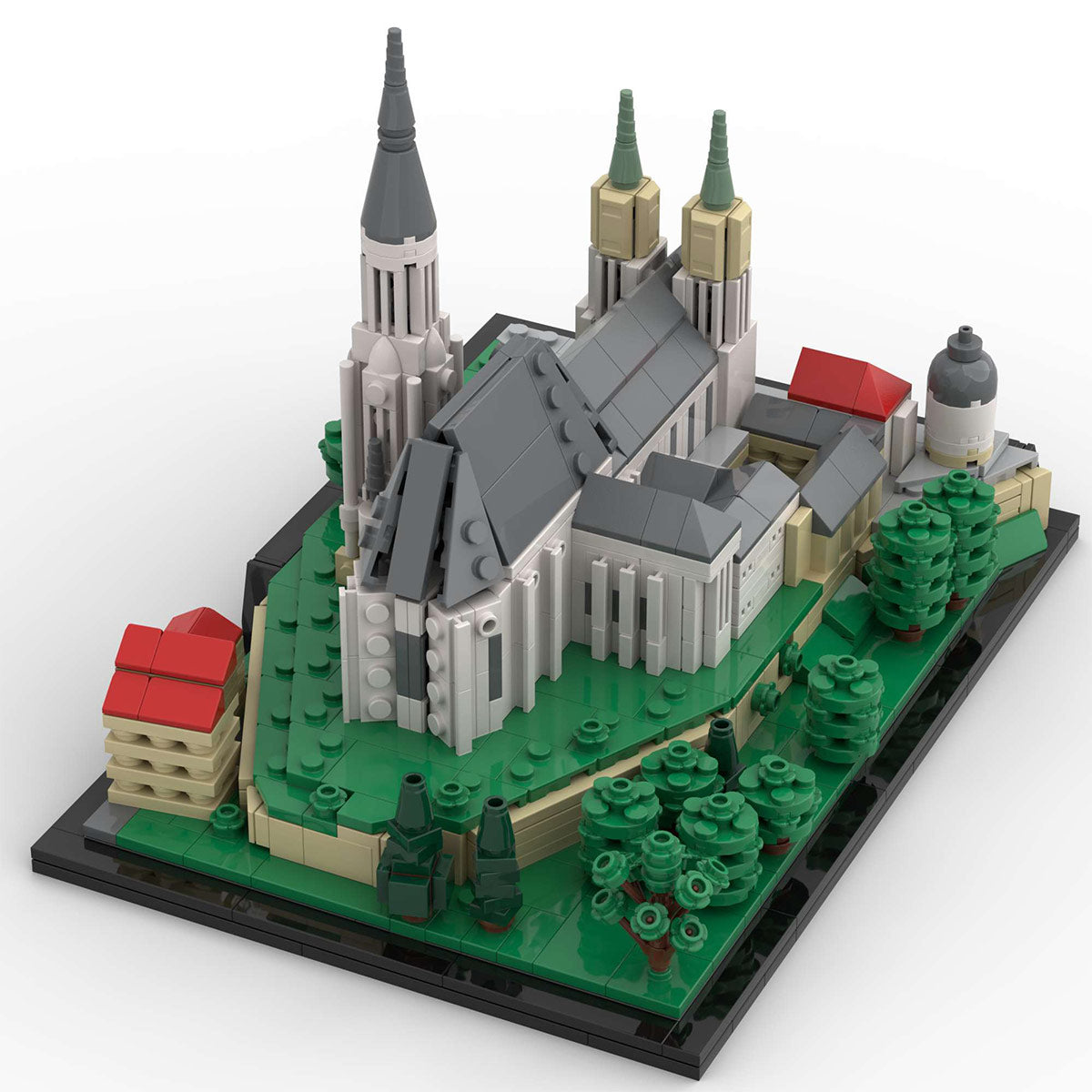 MOC-204311 Saint Wenceslas Cathedral, Olomouc, Czech Republic Building Blocks