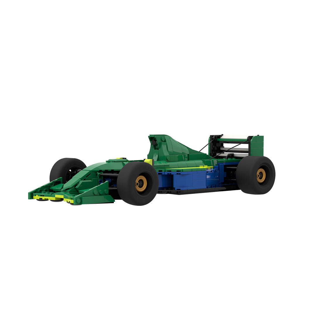 MOC-213339 1:16 1991 Formula Race Car Building Blocks