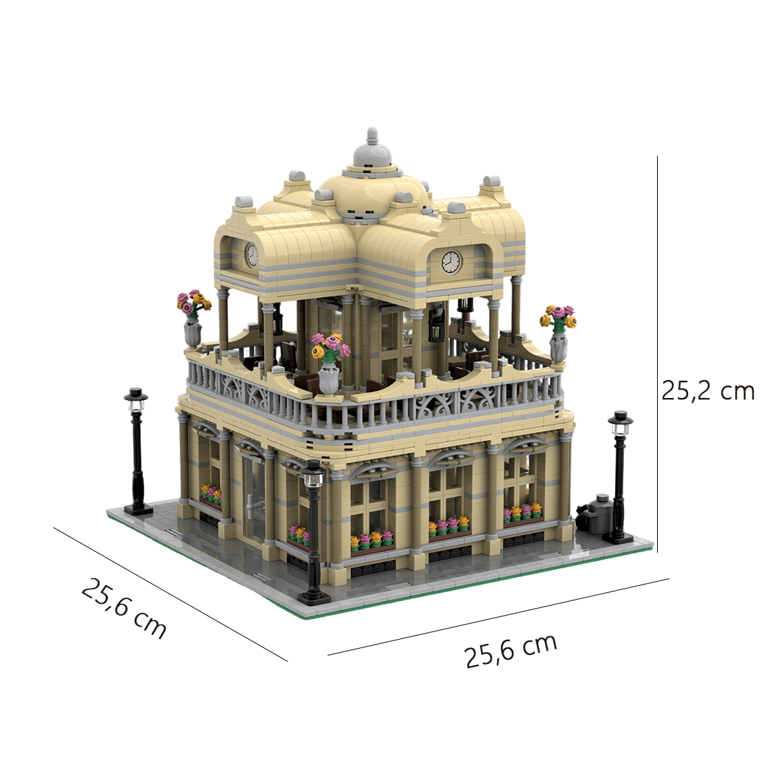 European Style Restaurant Building Blocks - LesDiy - Building Blocks