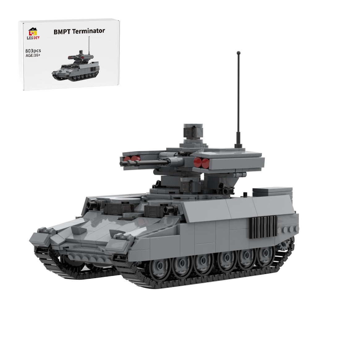BMPT Terminator Armored Fighting Vehicle Building Blocks