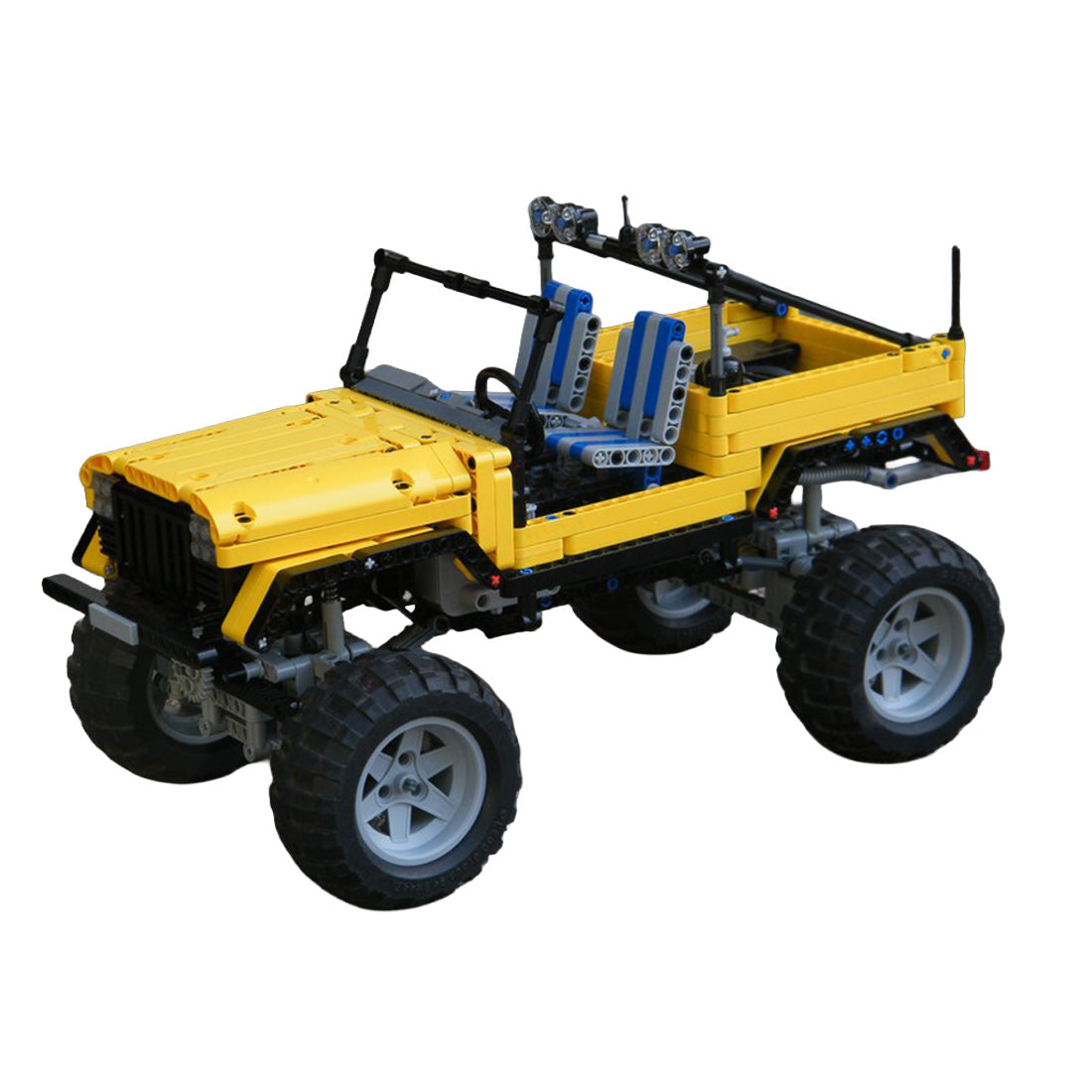 MOC-0001 RC 4WD Trial Off-Road Vehicle Building Blocks