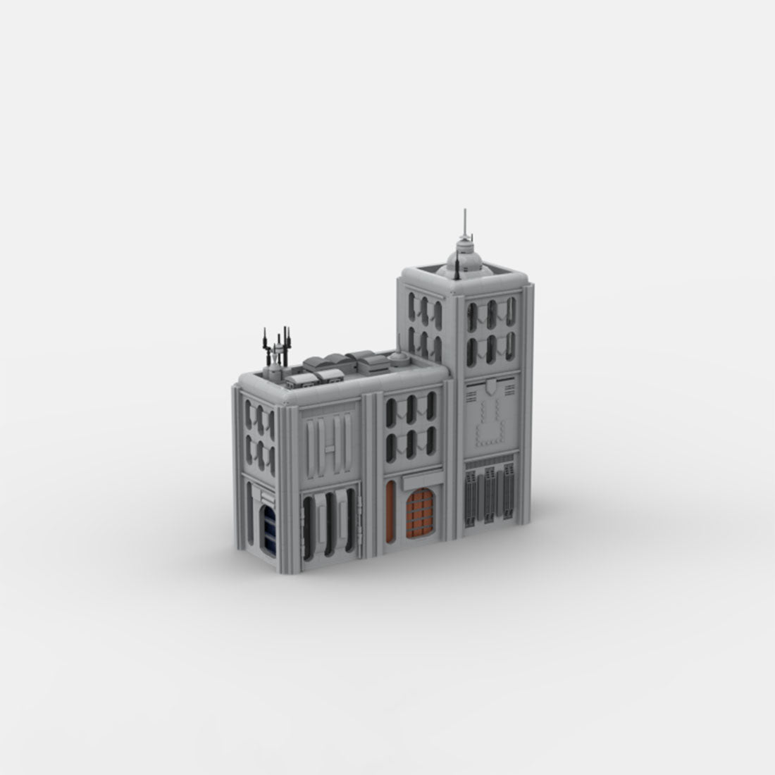 Modular V Sci-Fi Outpost Building Blocks