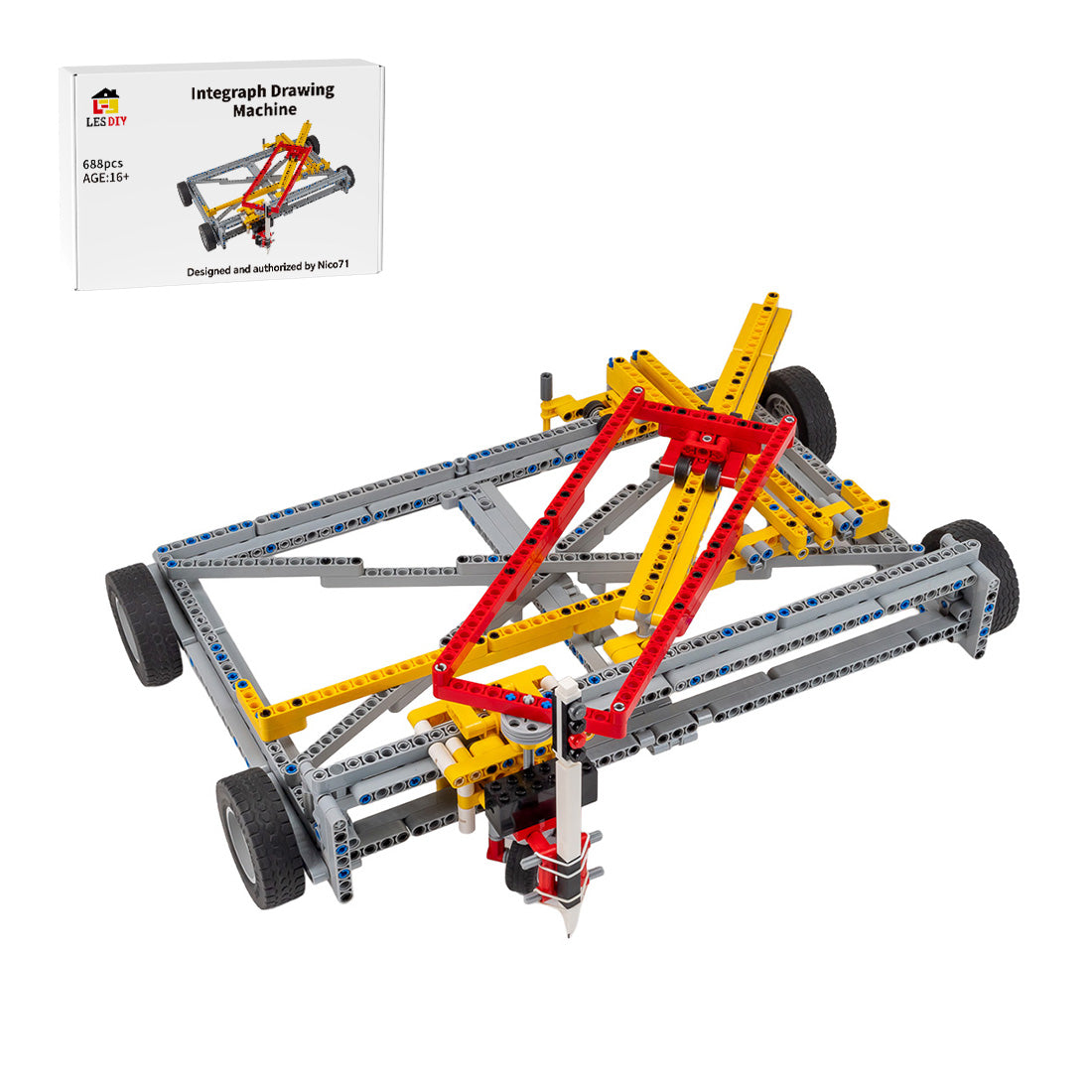 MOC-237895 Mechanical Integraph Plotter Building Blocks