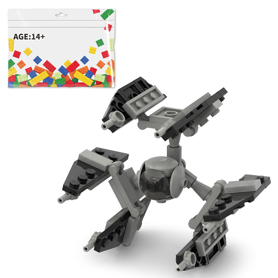 MOC-106414 TIE-Defender Sci-Fi Spacecraft Building Blocks