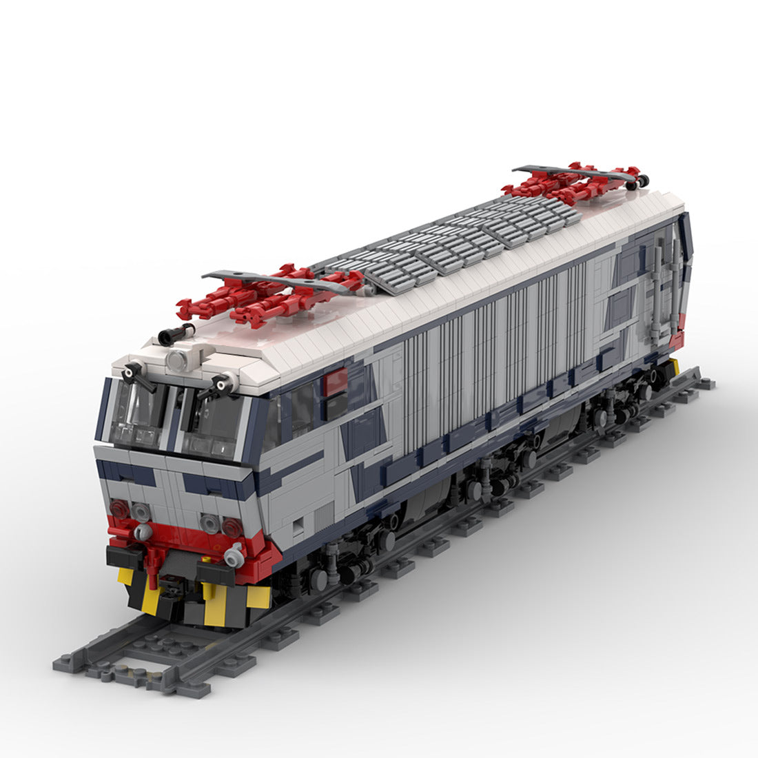 Italy Electric Locomotive E.632 Train Building Blocks