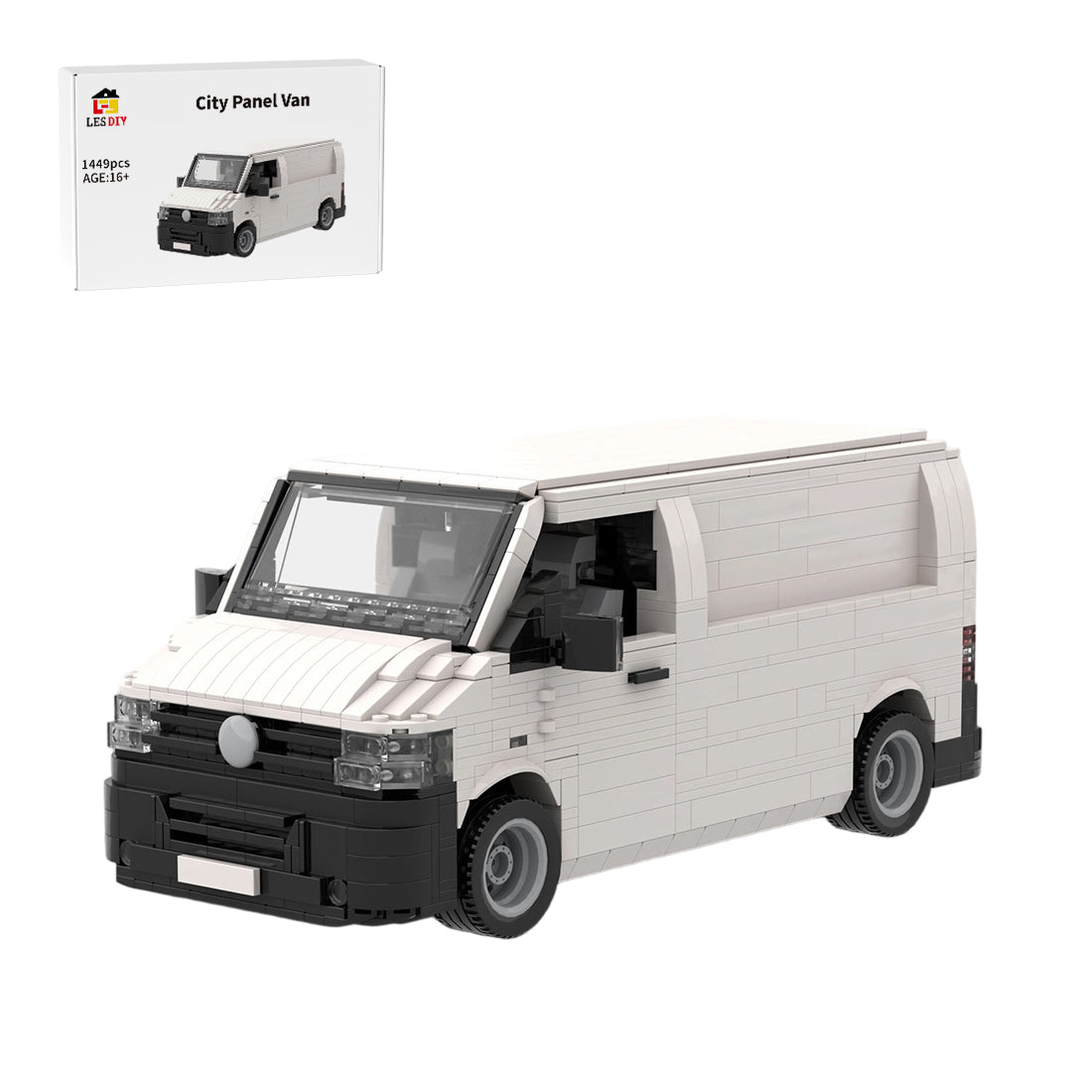MOC-142701 VW T5 Transporter Building Blocks
