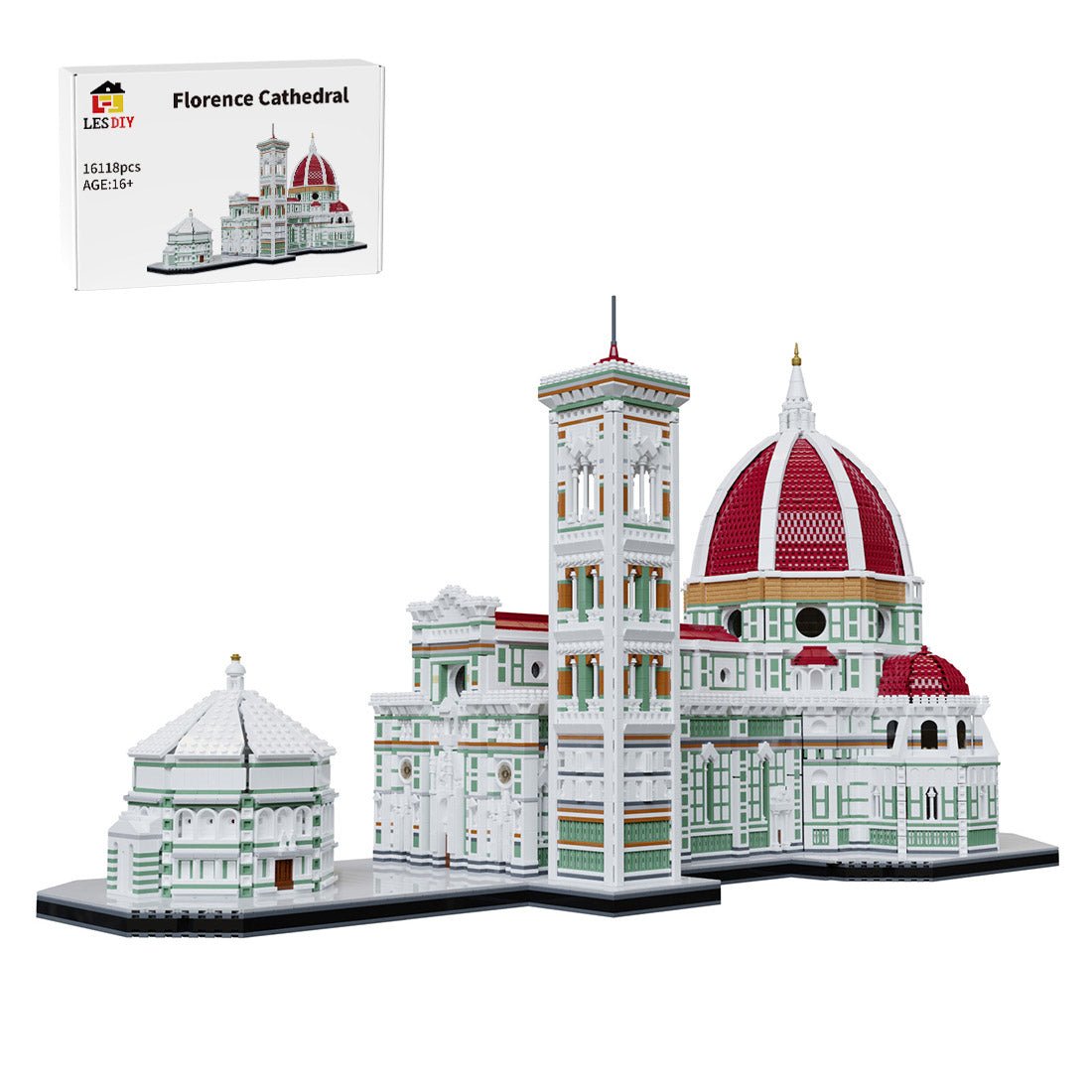 Florence Cathedral Building Blocks - LesDiy -