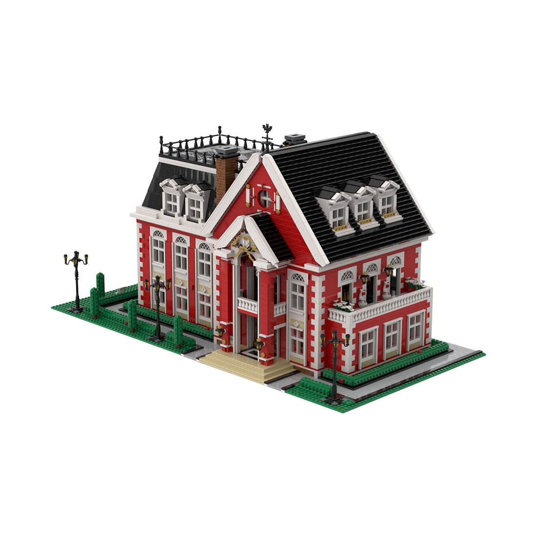 Georgian Brick Palace - LesDiy -