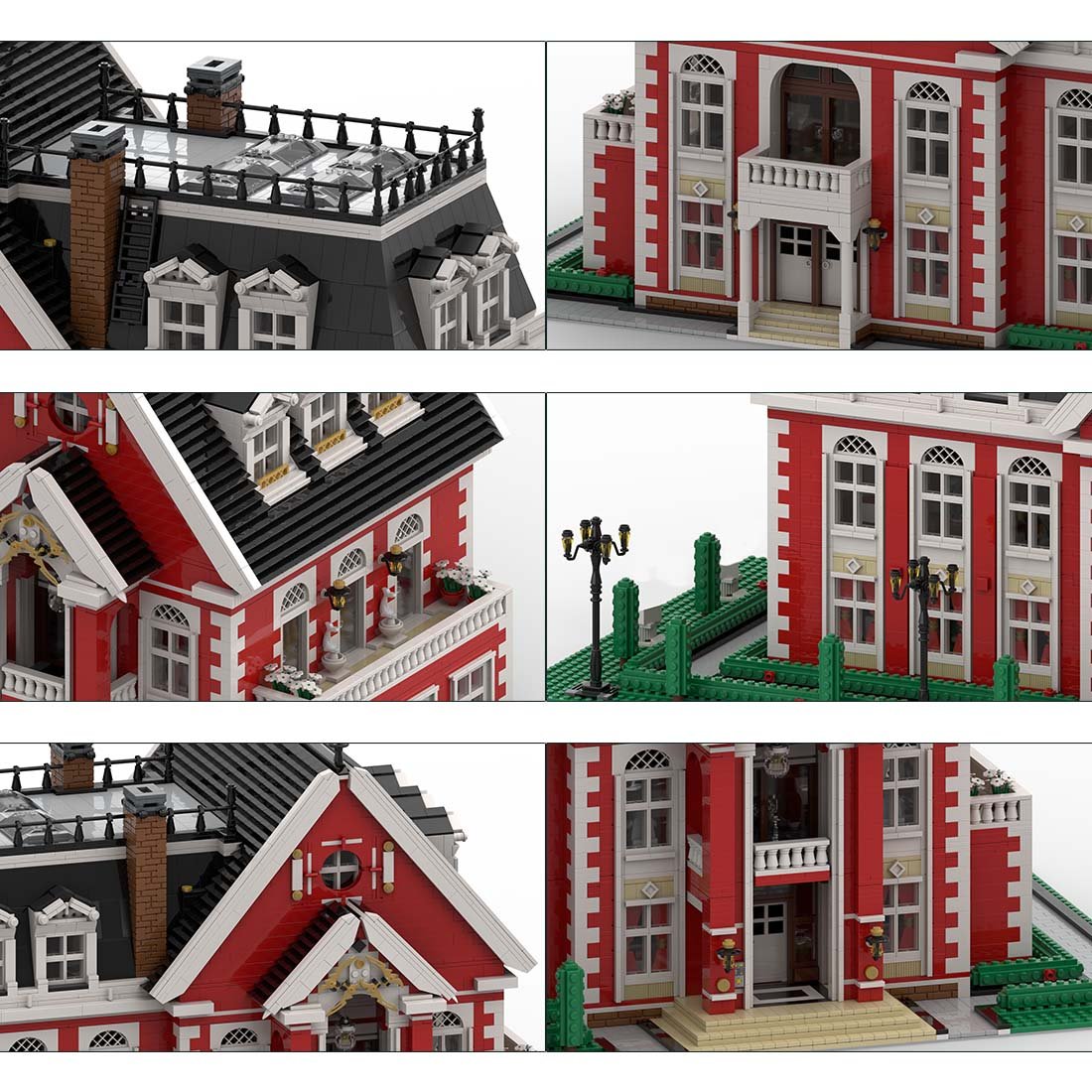 Georgian Brick Palace - LesDiy -