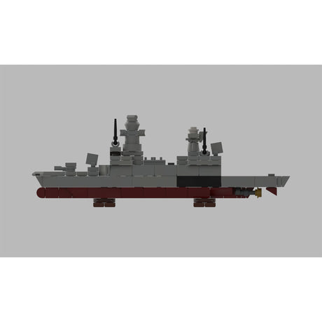 German Korvette 130 Navy Ship - LesDiy