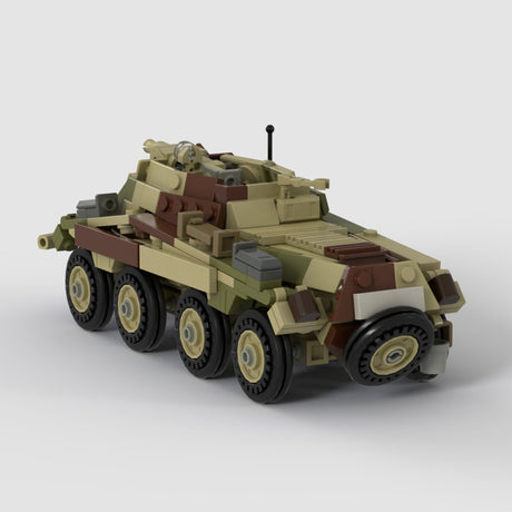 German Sd.Kfz. 234/3 Tank Building Blocks - LesDiy - Building Blocks