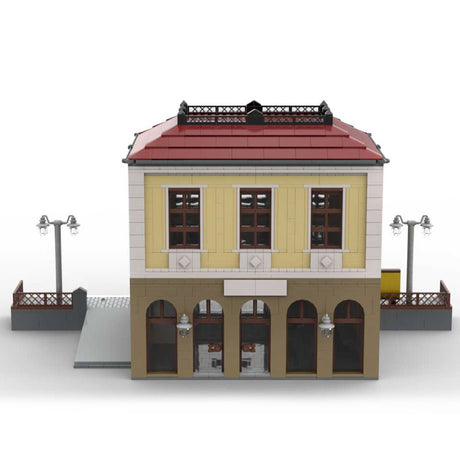 German Town Train Station - LesDiy - Locomotive