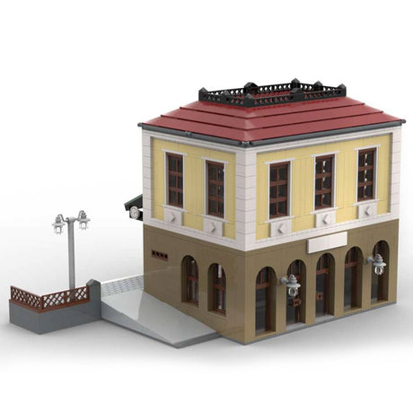 German Town Train Station - LesDiy - Locomotive