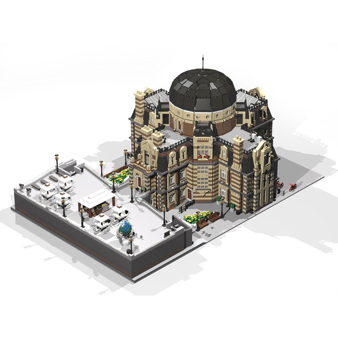 Greenwich Observatory - Astronomy Centre Building Blocks - LesDiy -