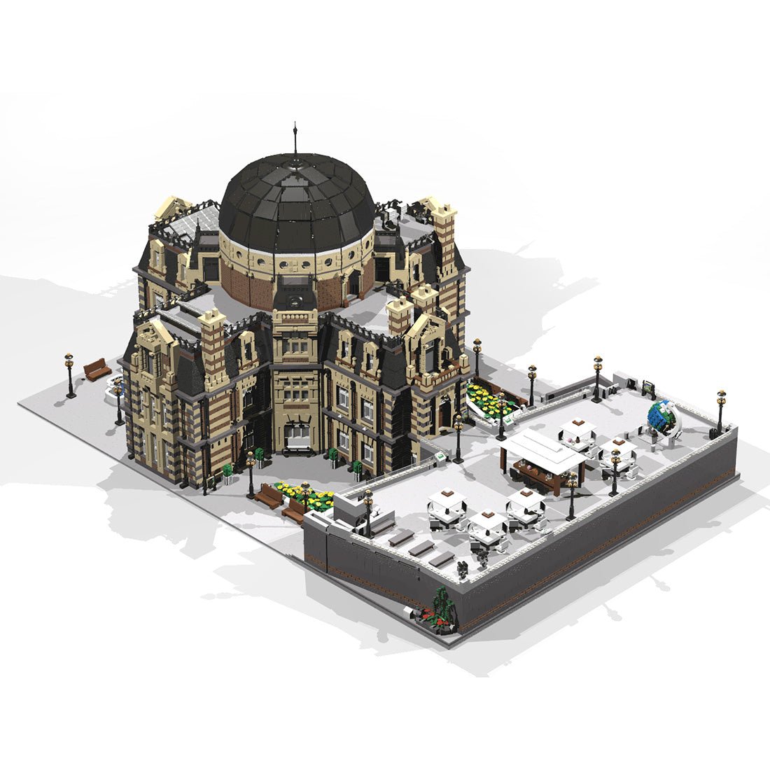 Greenwich Observatory - Astronomy Centre Building Blocks - LesDiy -