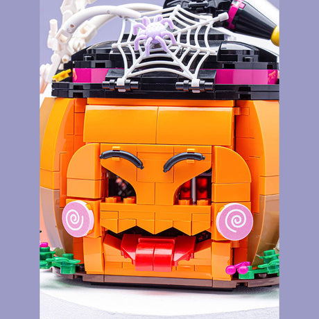 Halloween Pumpkin Assembly Toy Mini Building Blocks Set - LesDiy -
