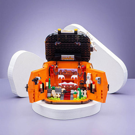 Halloween Pumpkin Assembly Toy Mini Building Blocks Set - LesDiy -