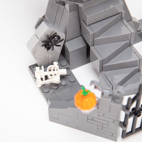 Halloween - Themed Dark Horror Cabin Building Blocks - LesDiy - Building Blocks