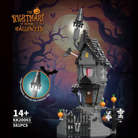 Halloween - Themed Dark Horror Cabin Building Blocks - LesDiy - Building Blocks