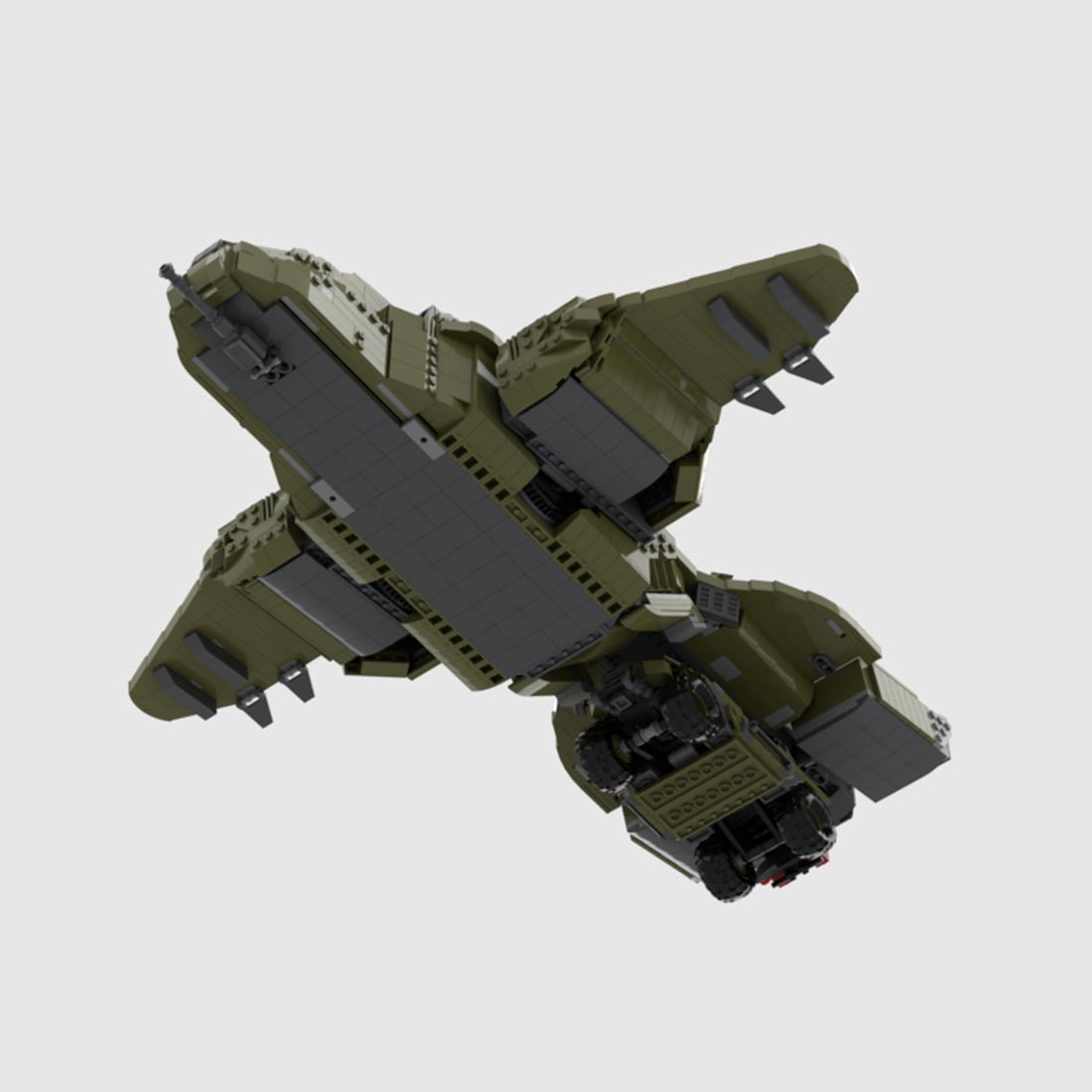 HALO Pelican D.77 Dropship - LesDiy