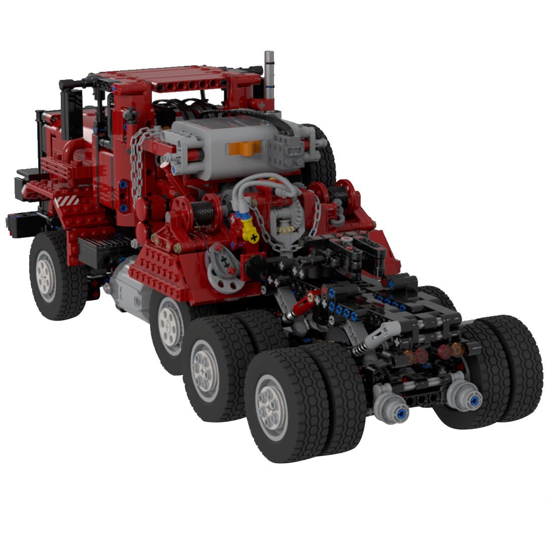 Heavy Equipment Transporter with Suspension - Dynamic - LesDiy -