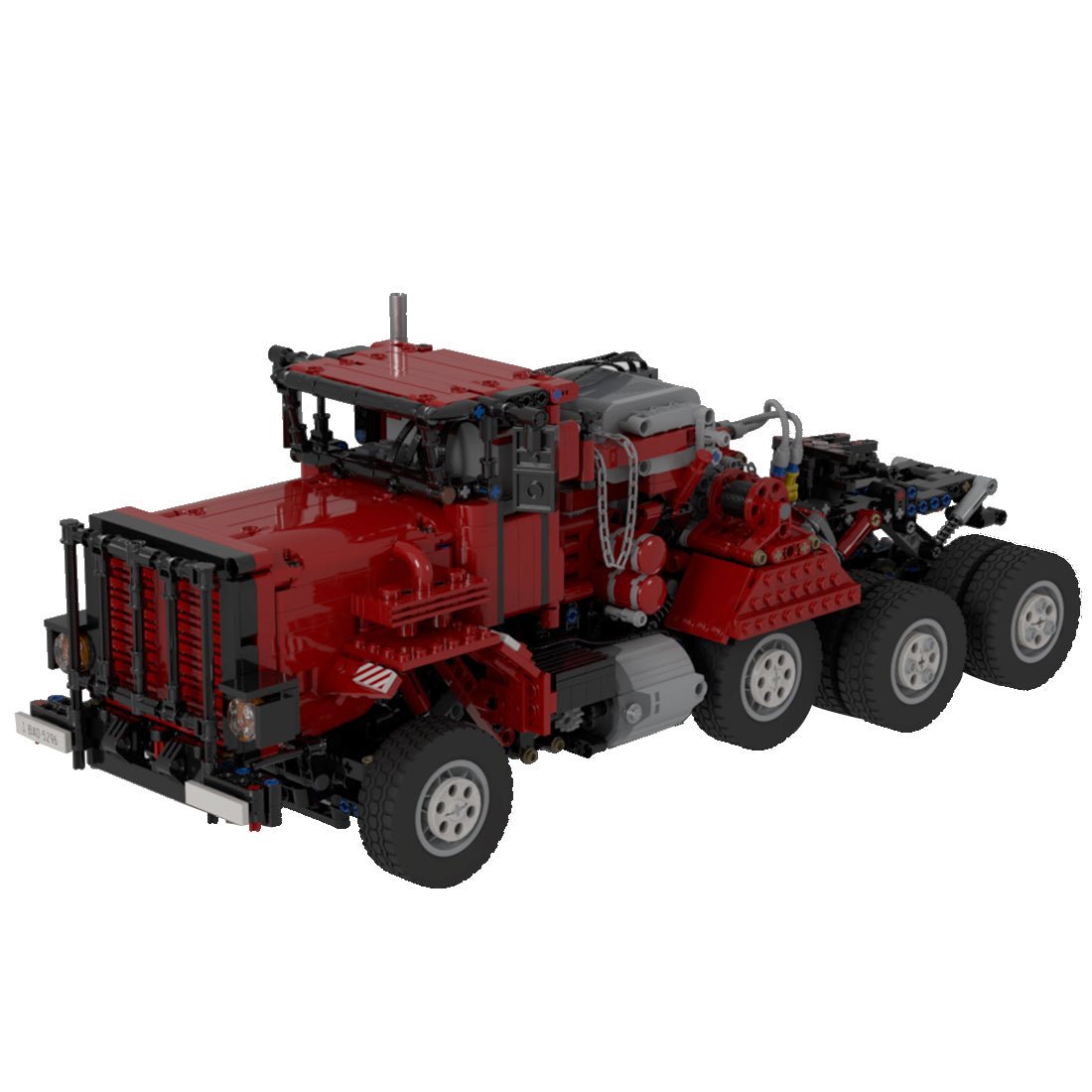 Heavy Equipment Transporter with Suspension - Dynamic - LesDiy -