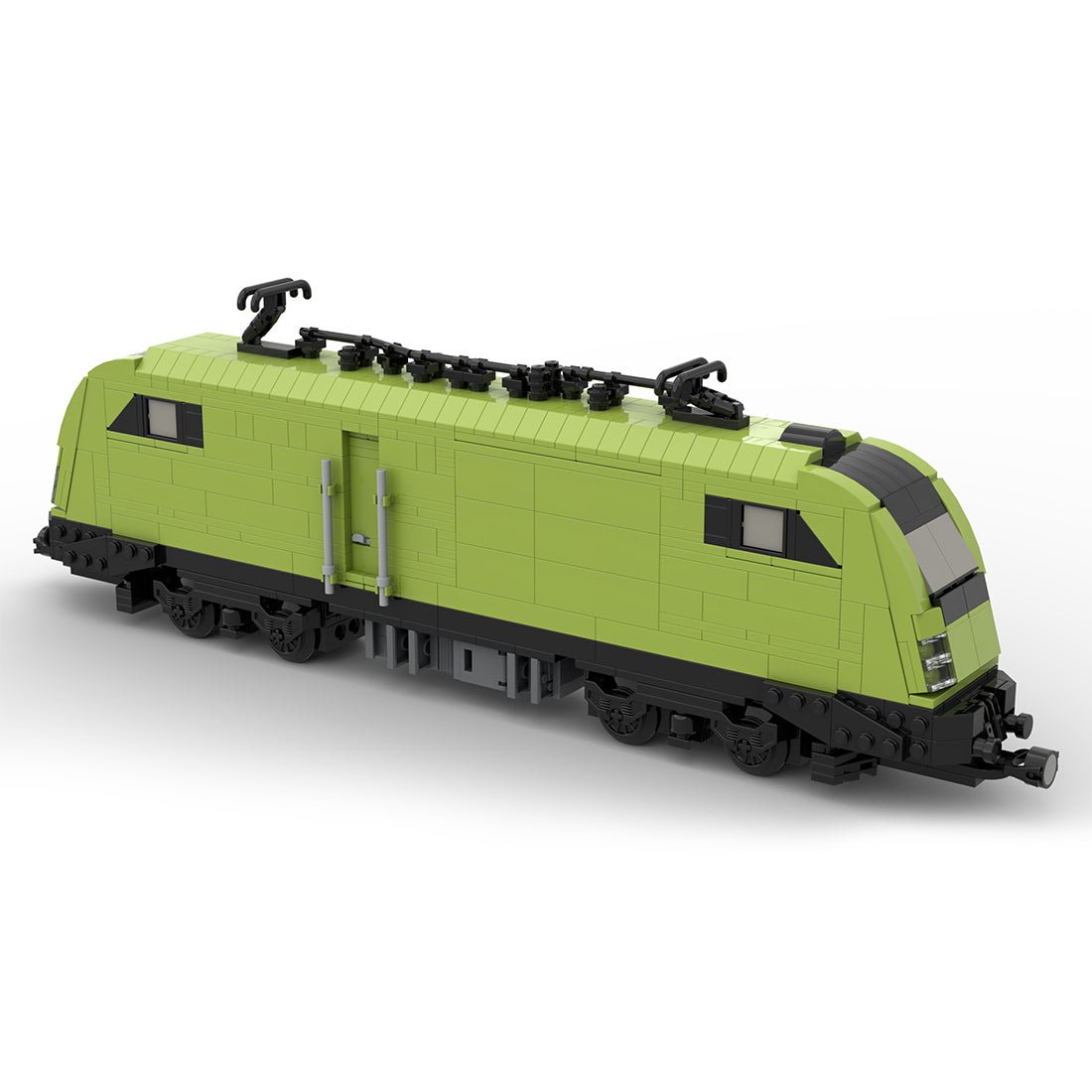 High - speed Locomotive DIY Toy Tech Assembly Building Blocks Set - LesDiy