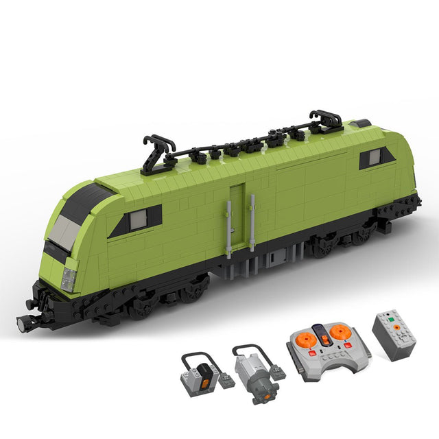 High - speed Locomotive DIY Toy Tech Assembly Building Blocks Set - LesDiy