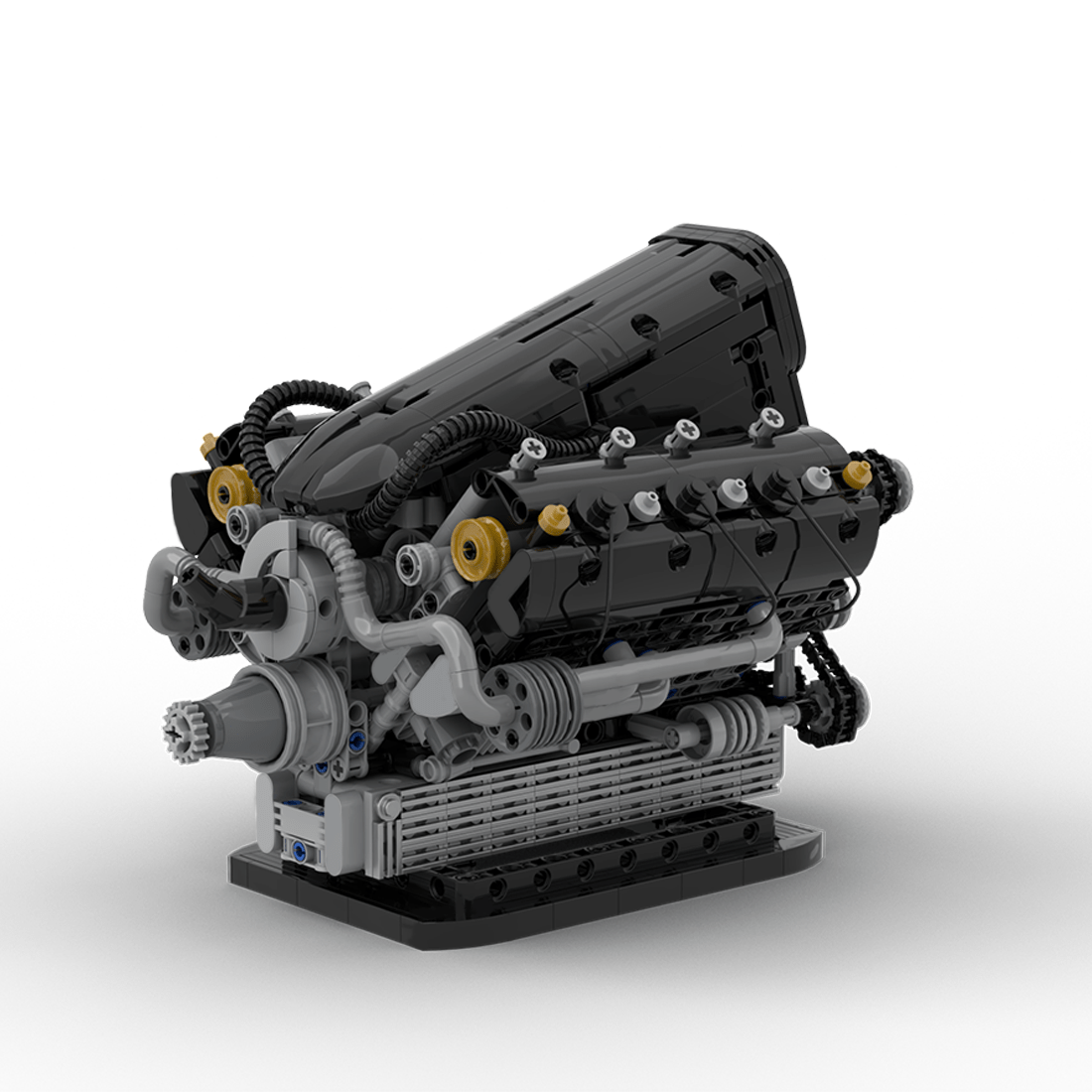 Hybrid Engine Building Blocks - LesDiy - Building Blocks