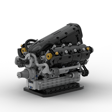 Hybrid Engine Building Blocks - LesDiy - Building Blocks