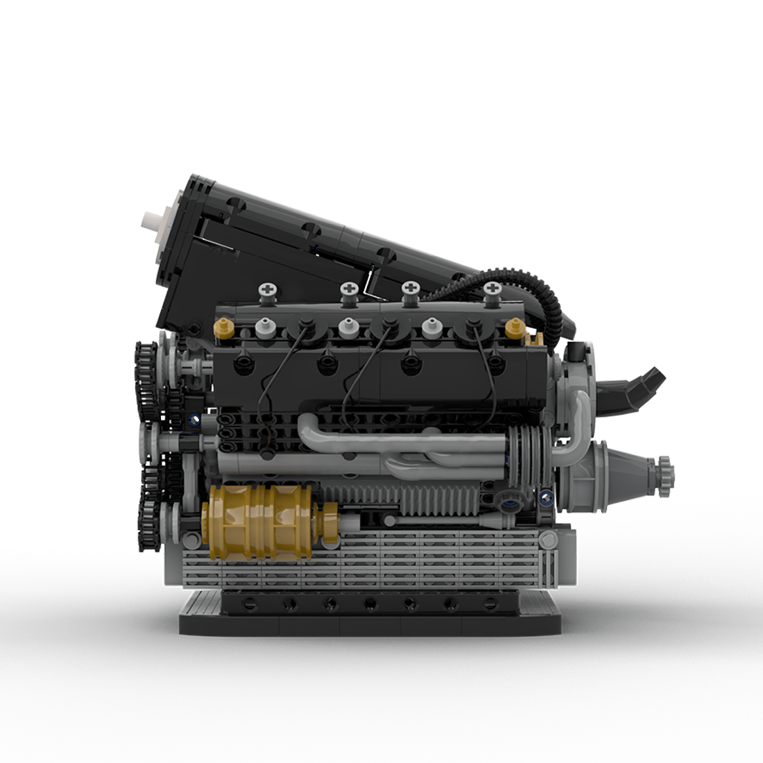 Hybrid Engine Building Blocks - LesDiy - Building Blocks