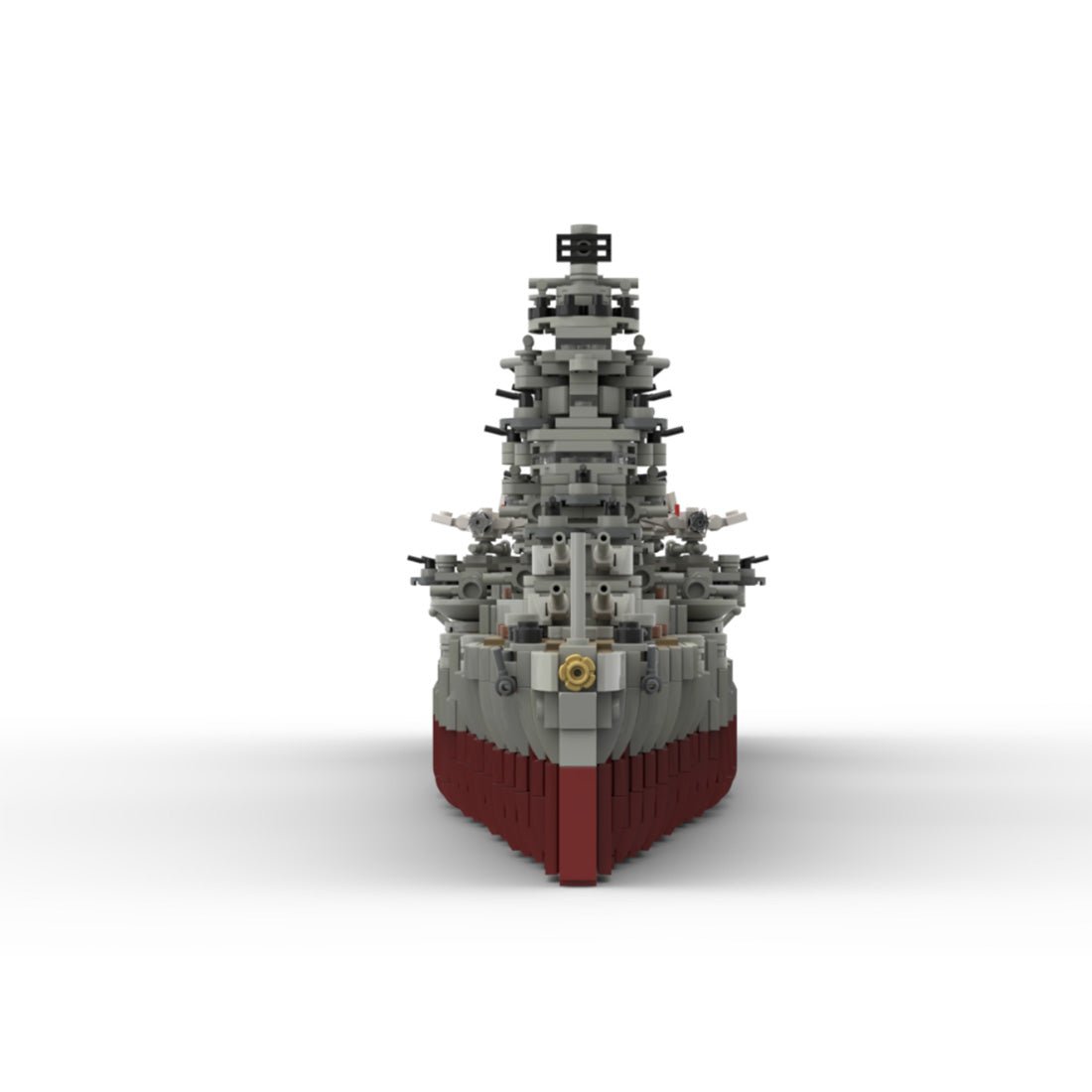 IJN Ise WWII Aviation Battleship Building Blocks-LesDiy-Building Blocks-
