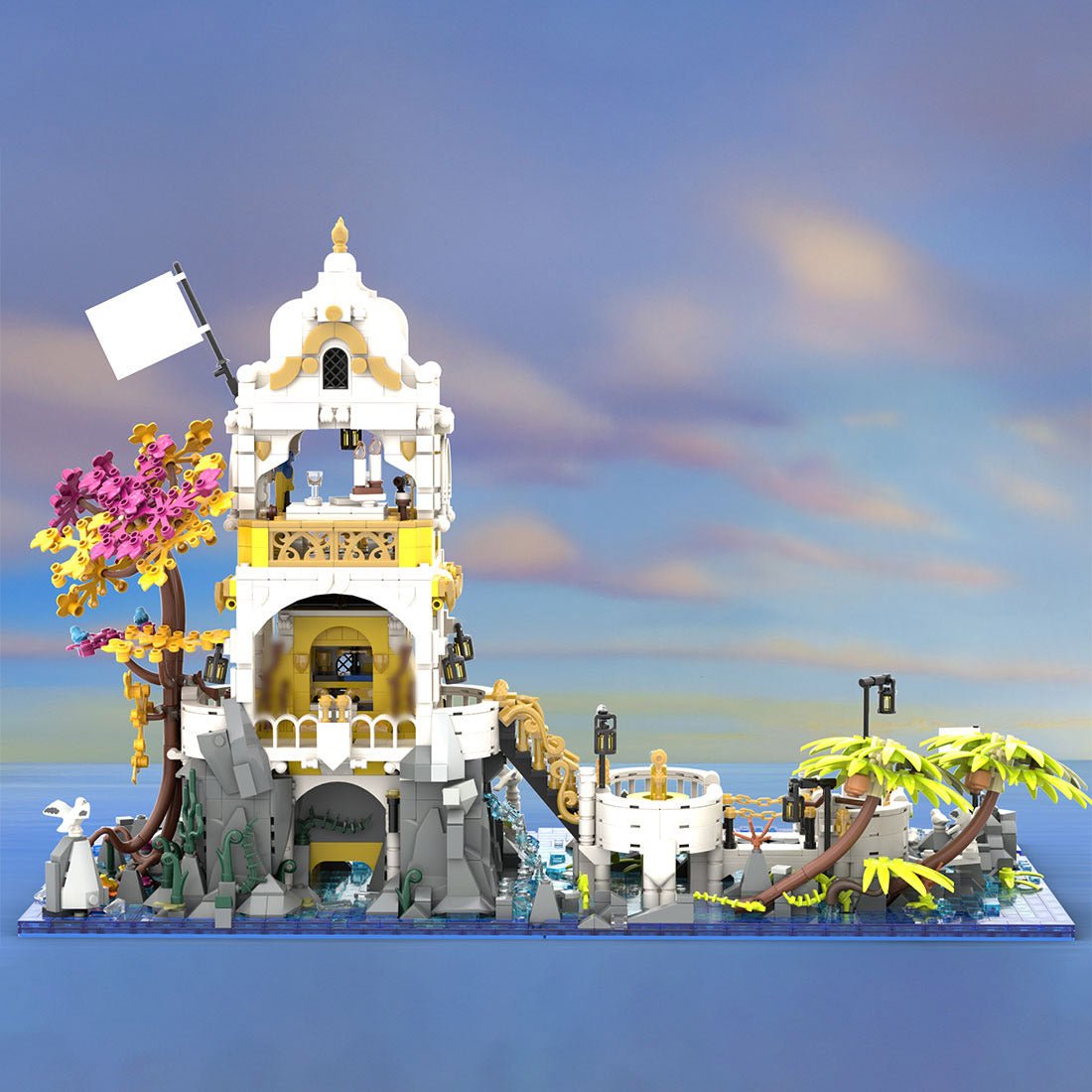 Imperial Fortress Pirate Building Blocks-LesDiy-MOC-