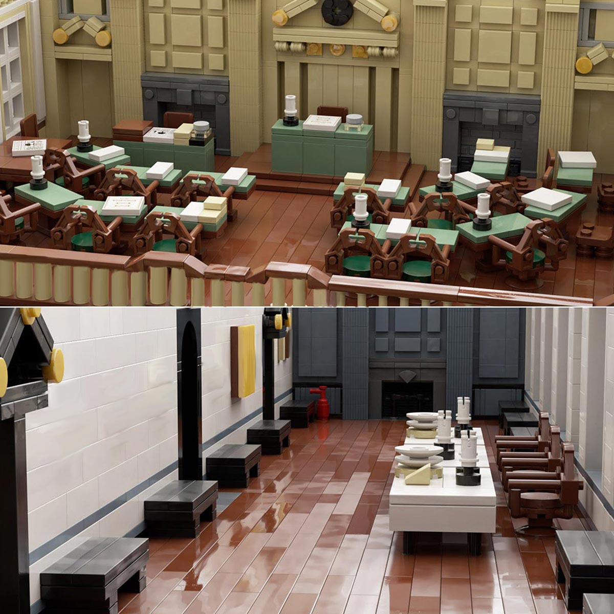 Independence Hall Building Blocks - LesDiy -