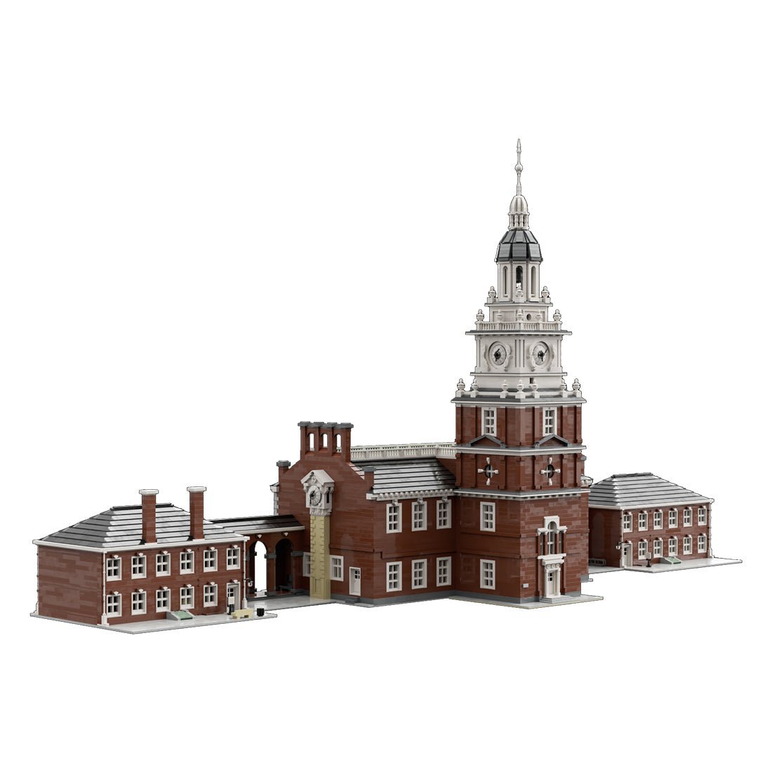 Independence Hall Building Blocks - LesDiy -